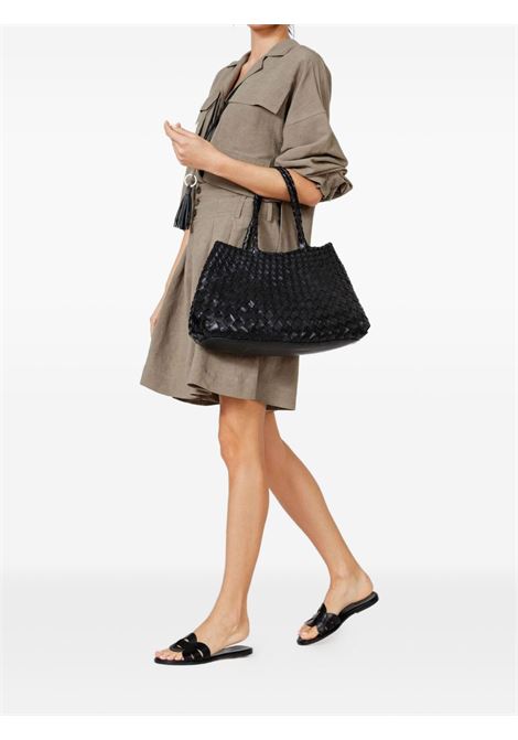 borsa santa croce big donna nera DRAGON DIFFUSION | DGW58892BLACK